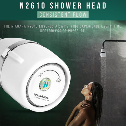 EcoPulse Water-Saving Showerhead